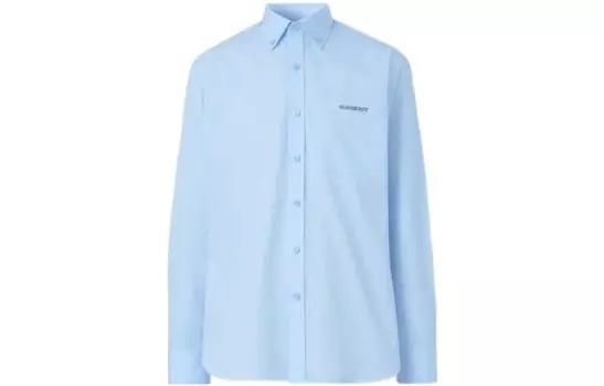 Рубашка мужская синяя Burberry, синий