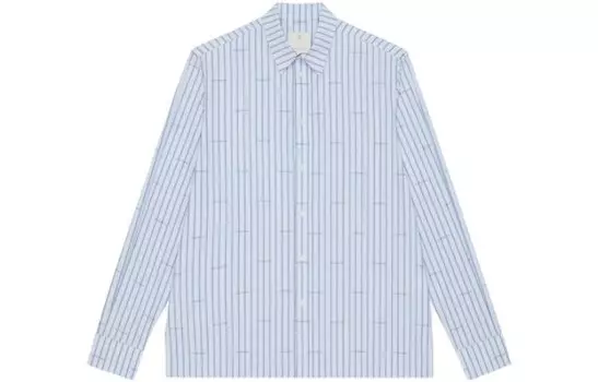 Рубашка мужская синяя Givenchy, синий