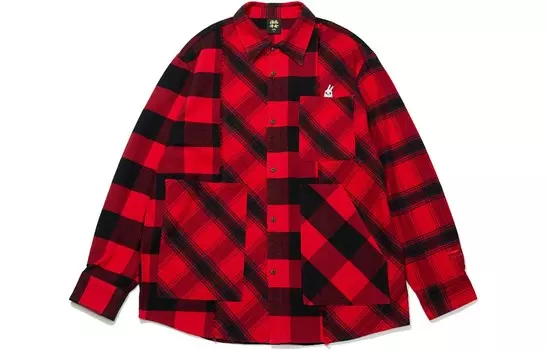 Рубашка мужская Sports Life Collection красная Lining, красный