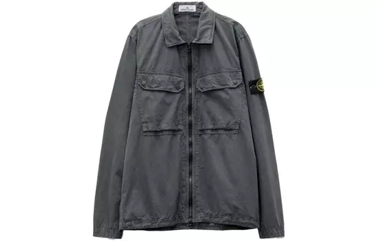 Рубашка мужская Stone Island, серый