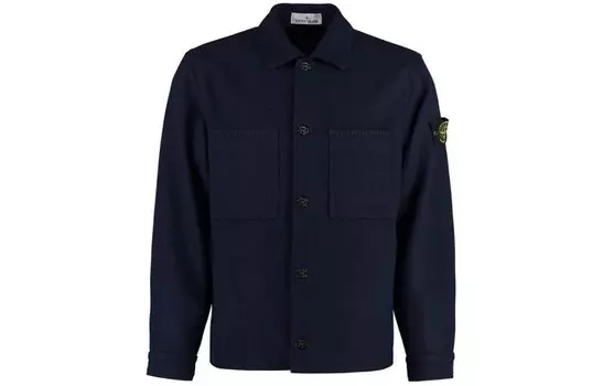 Рубашка мужская Stone Island, синий