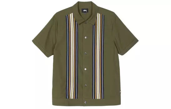 Рубашка мужская Stussy, черный