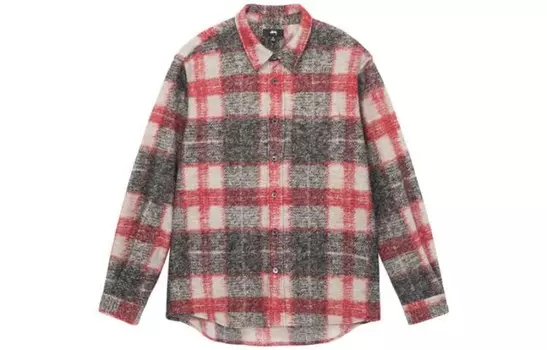 Рубашка мужская Stussy, красный