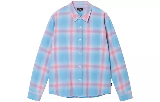 Рубашка мужская Stussy, серый