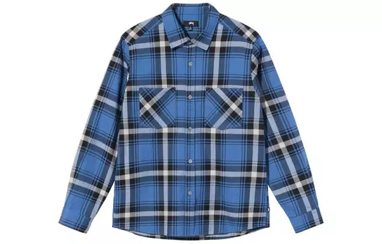 Рубашка мужская Stussy, синий