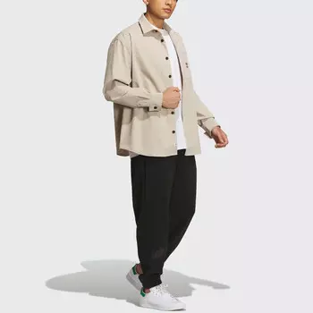 Рубашка мужская светло-хаки Adidas Originals, хаки