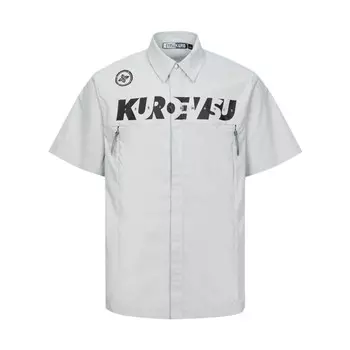 Рубашка мужская светло-серая Evisu, серый