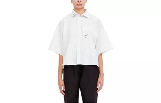 Рубашка мужская светло-синяя Mm6 Maison Margiela, светло-голубой