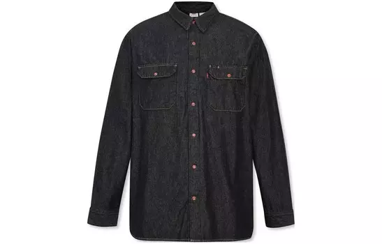 Рубашка мужская темно-синяя Levi’S, темно-синий
