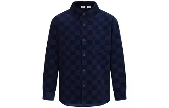 Рубашка мужская темно-синяя Levi’S, темно-синий