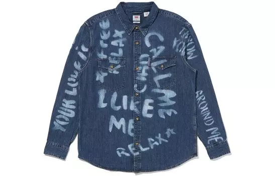 Рубашка мужская темный индиго Levi’S, индиго