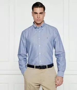 Рубашка мужская Tommy Hilfiger Regular Fit, синий