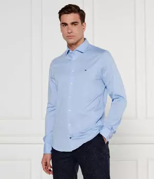 Рубашка мужская Tommy Hilfiger Slim Fit, голубой