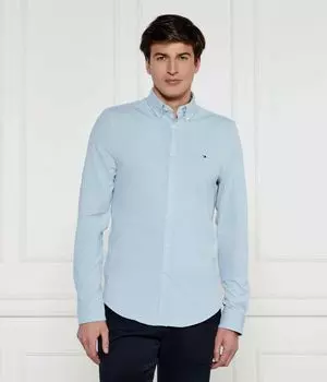 Рубашка мужская Tommy Hilfiger Slim Fit, синий