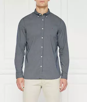 Рубашка мужская Tommy Hilfiger в клетку, синий
