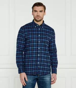 Рубашка мужская Tommy Hilfiger в клетку, синий
