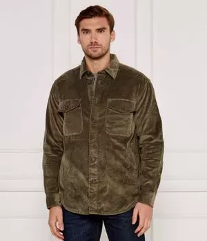 Рубашка мужская Tommy Hilfiger вельветовая, зеленый