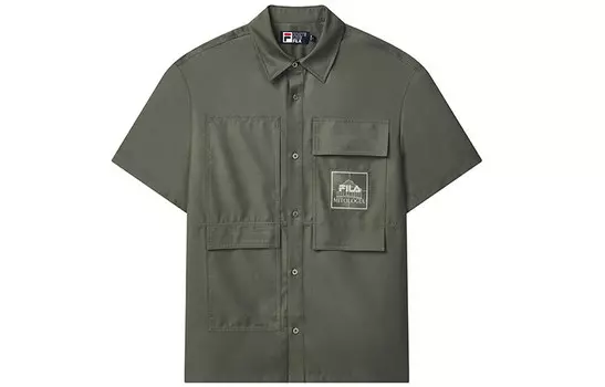 Рубашка мужская Turbid Green Fila, зеленый