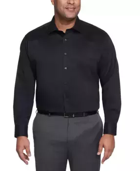 Рубашка мужская ультра-несминаемая однотонная Van Heusen, черный