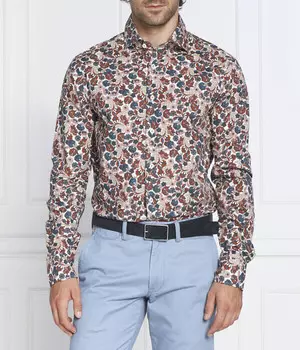 Рубашка мужская Van Laack с узором, мультиколор