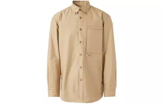 Рубашка мужская жареный орех Burberry, цвет Roasted Walnut