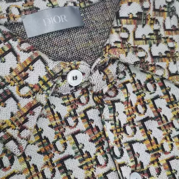 Рубашка мужская желтая Dior, желтый