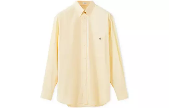 Рубашка мужская желтая Loewe, желтый