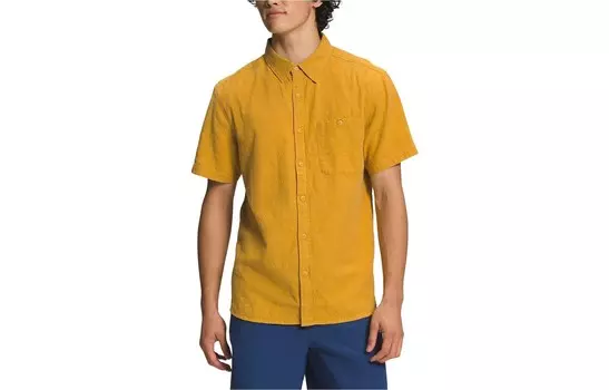 Рубашка мужская желтая The North Face, желтый