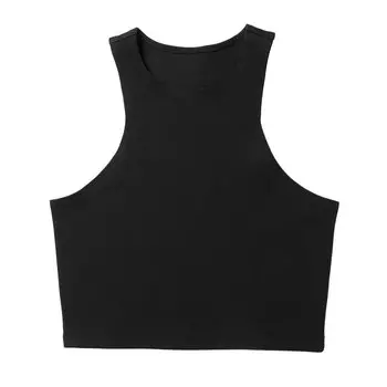 Рубашка Mystic Crop Singlet, черный