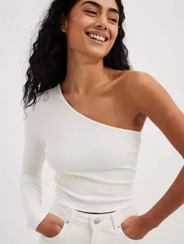 Рубашка NA-KD, белый