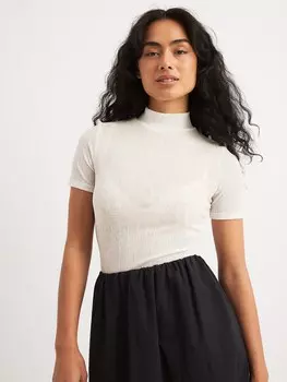 Рубашка NA-KD, белый