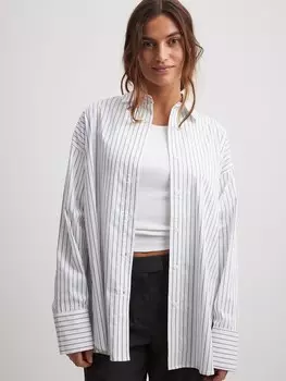 Рубашка NA-KD Blouse, белый