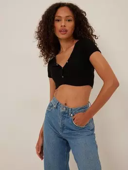 Рубашка NA-KD, черный