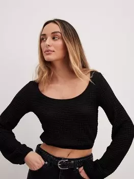 Рубашка NA-KD, черный