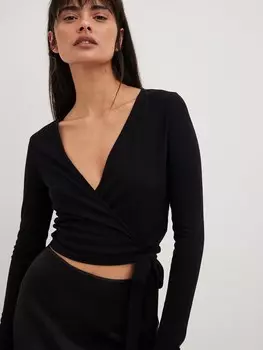 Рубашка NA-KD, черный