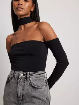 Рубашка NA-KD, черный