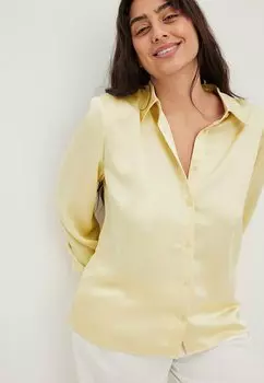 Рубашка NA-KD ШВЕРЕ, цвет butter
