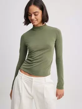 Рубашка NA-KD, зеленый