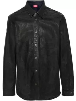 Рубашка на кнопках Diesel, черный