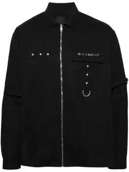 Рубашка на молнии Givenchy, черный