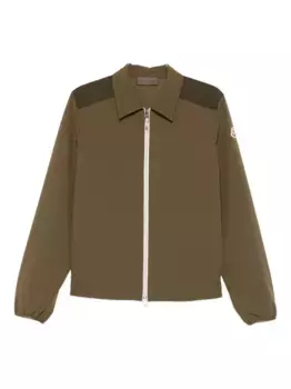 Рубашка на молнии MONCLER, зеленый