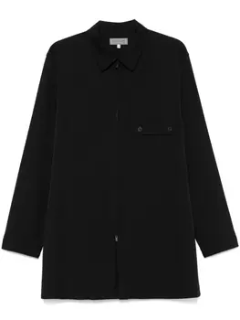 Рубашка на молнии Yohji Yamamoto, черный