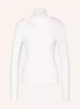 Рубашка на одно плечо с длинным рукавом Riani, белый