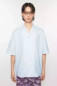 Рубашка на пуговицах Acne Studios, голубой