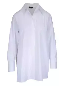 Рубашка на пуговицах Akris, белый