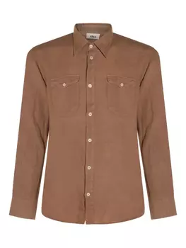 Рубашка на пуговицах Altea, коричневый