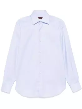 Рубашка на пуговицах Barba, синий