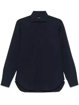 Рубашка на пуговицах Barba, синий