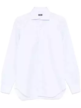 Рубашка на пуговицах Barba, синий