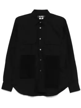 Рубашка на пуговицах Black Comme Des Garons, черный